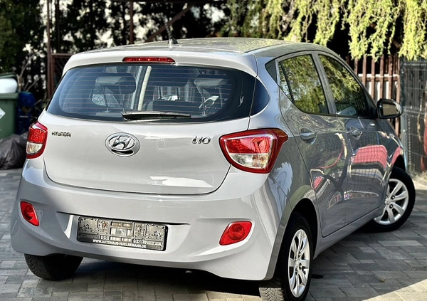 Hyundai i10 cena 24900 przebieg: 140000, rok produkcji 2015 z Białobrzegi małe 596